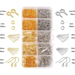 680 adet Küpe Kolye Bileklik Yapım Seti